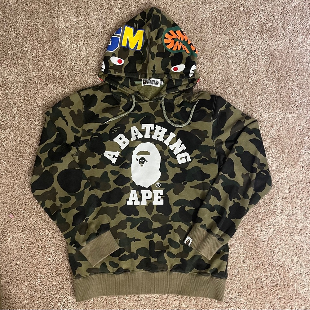 Bape camp hoodie